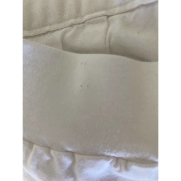 Old Navy Maternity Pants Capri Cropped White Sailor Button Detailing - Size XS - Picture 4 of 11